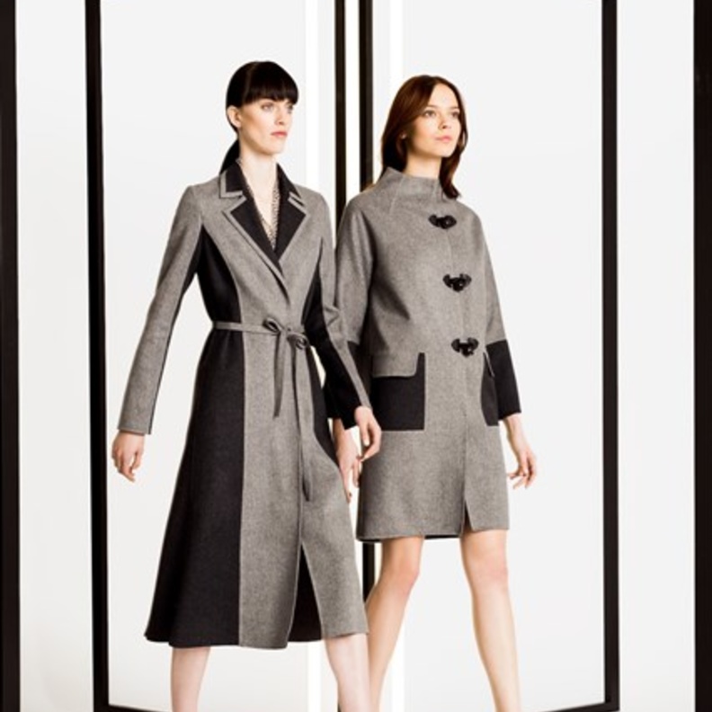 فساتين رمادية من Carolina herrera Prefall 2016