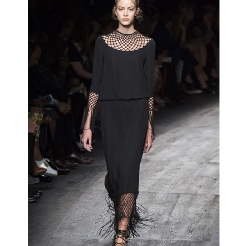 Lela Rose فستان ناعم من 