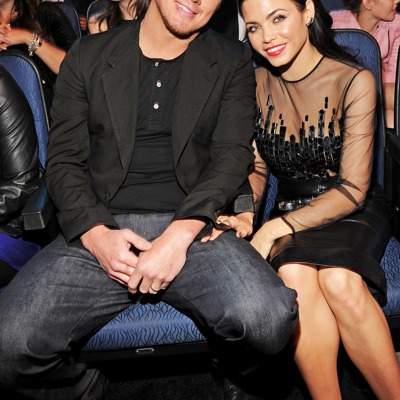 تشانينج تاتوم وزوجته جينا 