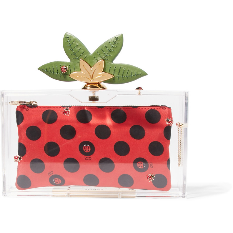 Charlotte Olympia شنطة يد ملونة من