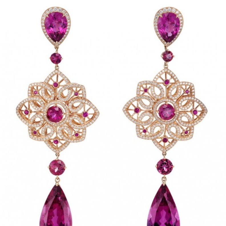 مجوهرات زفافك من الماس والياقوت