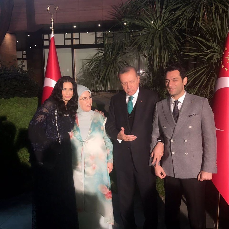 مراد يلديرم وايمان الباني