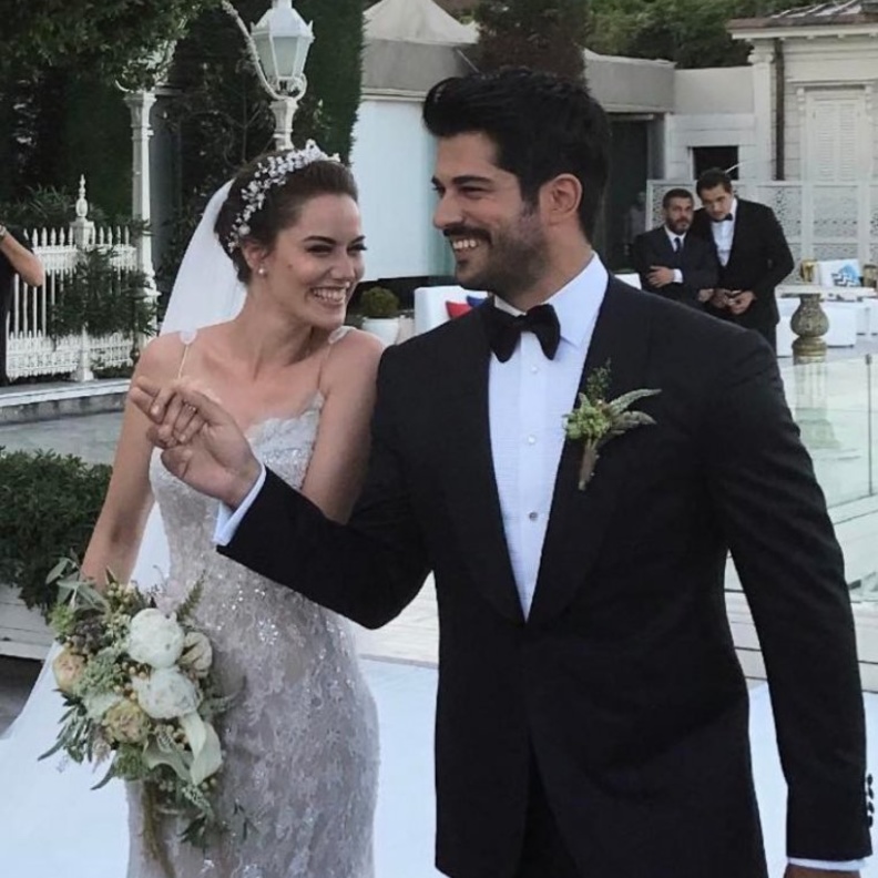 زفاف فهرية افجان وبوراك أوزجفيت