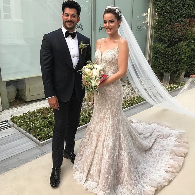 زفاف فهرية افجان وبوراك أوزجفيت