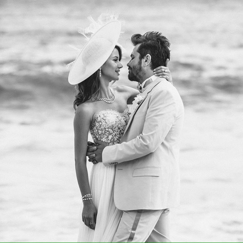 بيرين سات وزوجها 