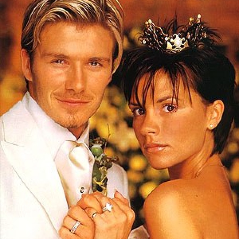 David & Victoria Beckham Wedding