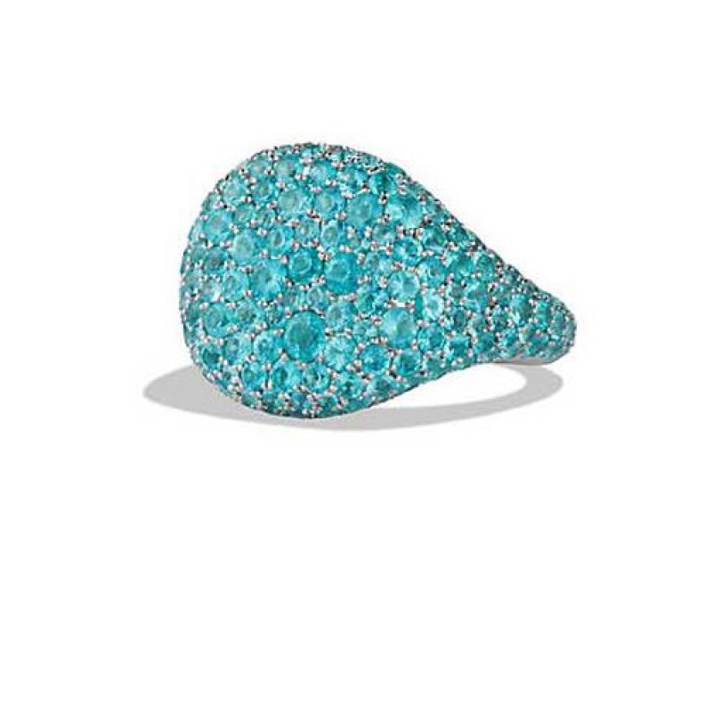 One Shoulder Turquoise Bridesmaid-Dress