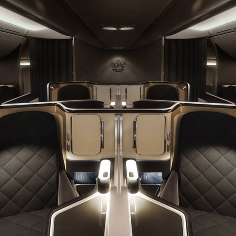 نظرة على المقصورة الفاخرة الجديدة في الخطوط البريطانية