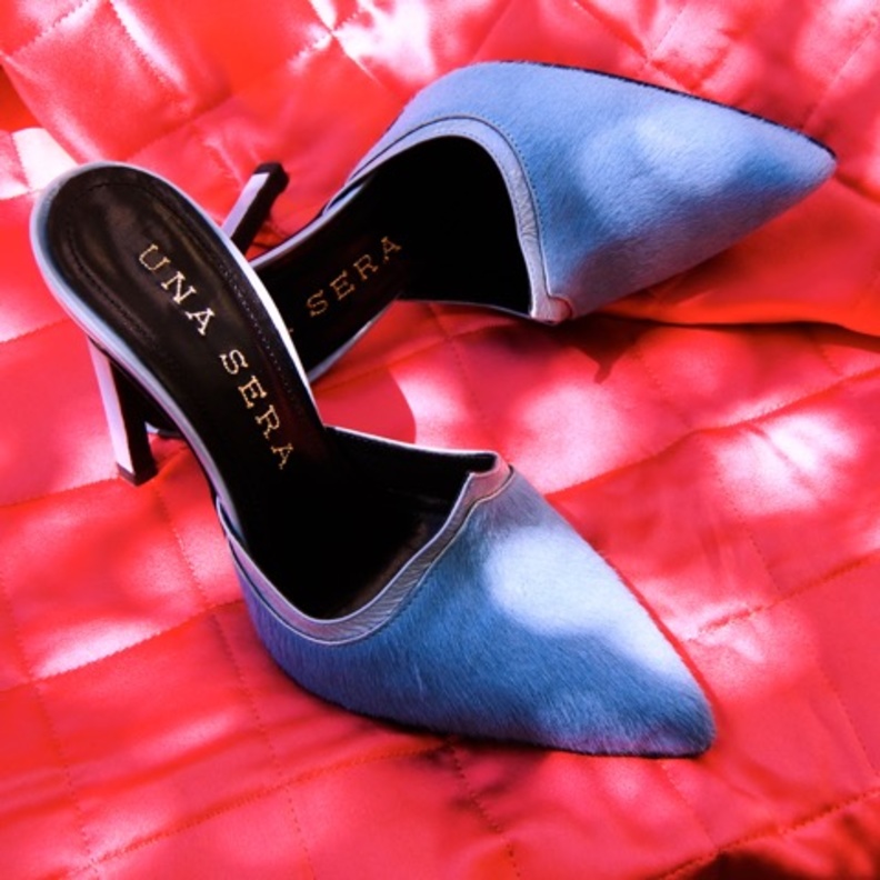 Drusa celeste حذاء