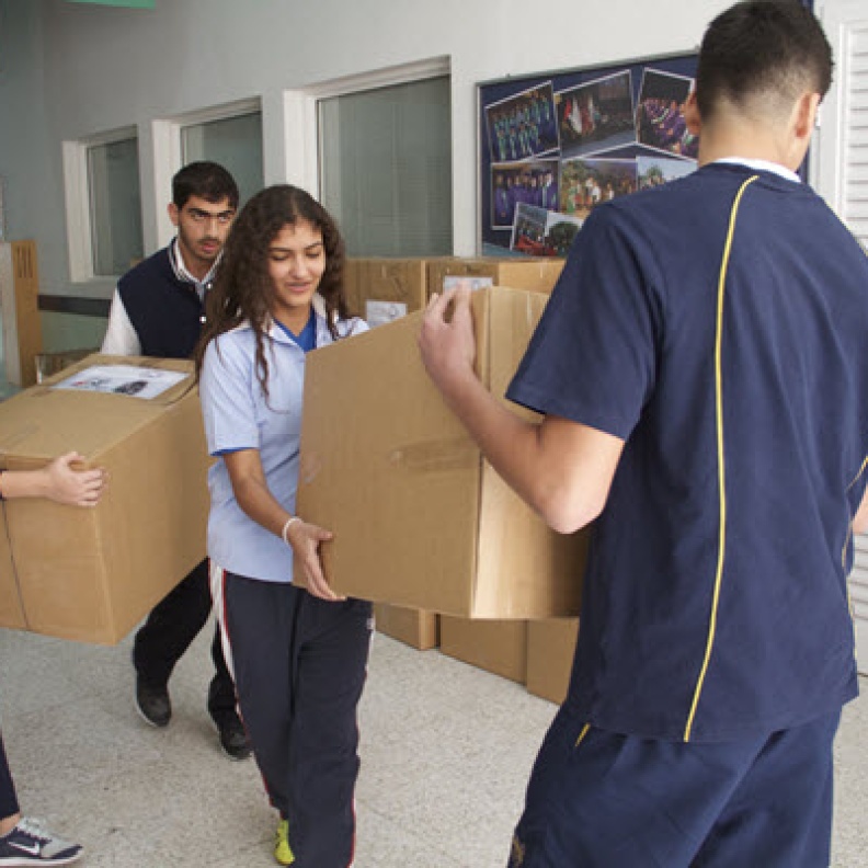 لاقت الحملة تجاوباً كبيراً من الطلبة