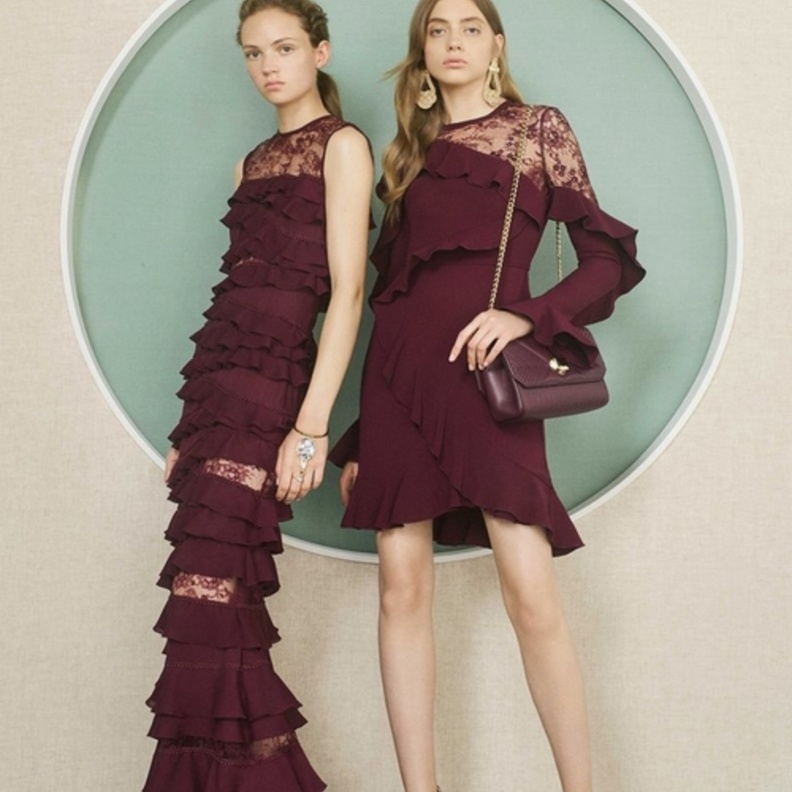 Elie Saab الكشكش في مجموعة كروز