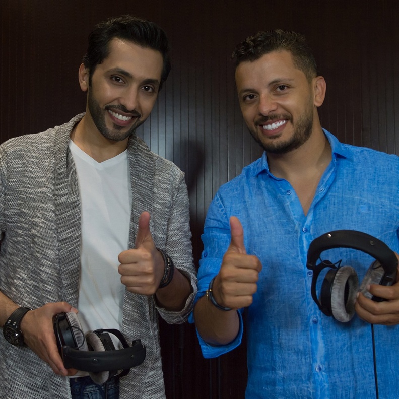 حاتم عمور وفهد الكبيسي