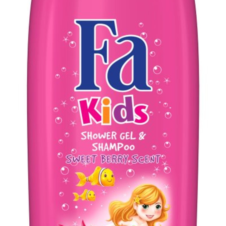 مجموعة جل الاستحمام للأطفال من FA