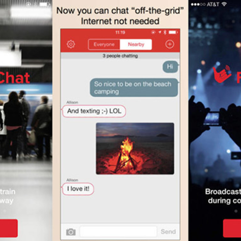 Firechat: دردشة مع القريبين من دون حاجة للإنترنت