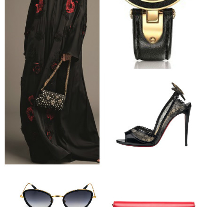 عبايات برقي شرقي مع لمسات إيطالية 