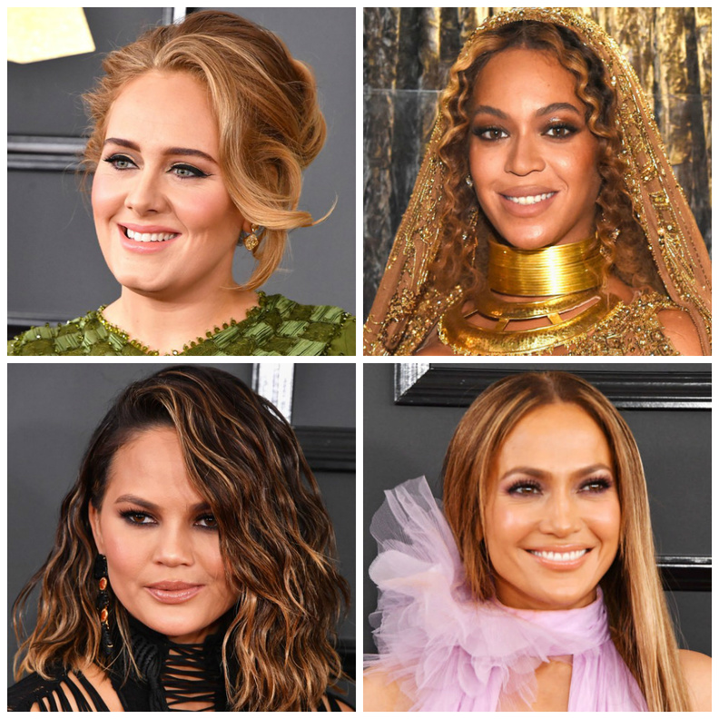 مكياج النجمات في حفل غرامي 2017