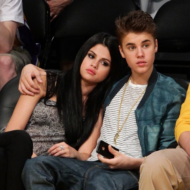 جاستن بيبر وسيلينا جوميز