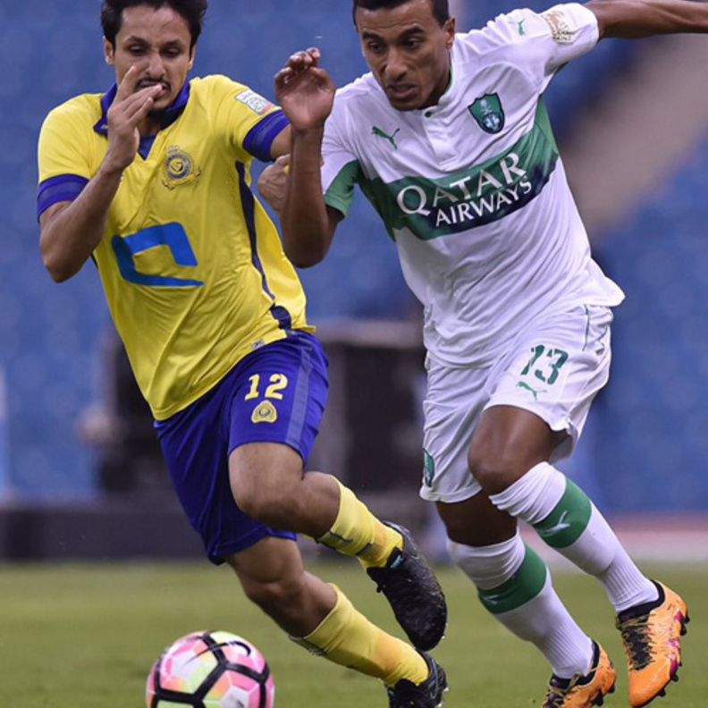 من لقاء النصر والأهلي