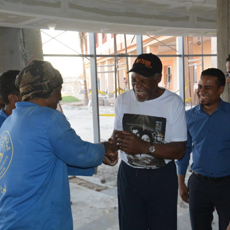 حضر فعاليات مهرجان الاقصر للسينما الافريقية