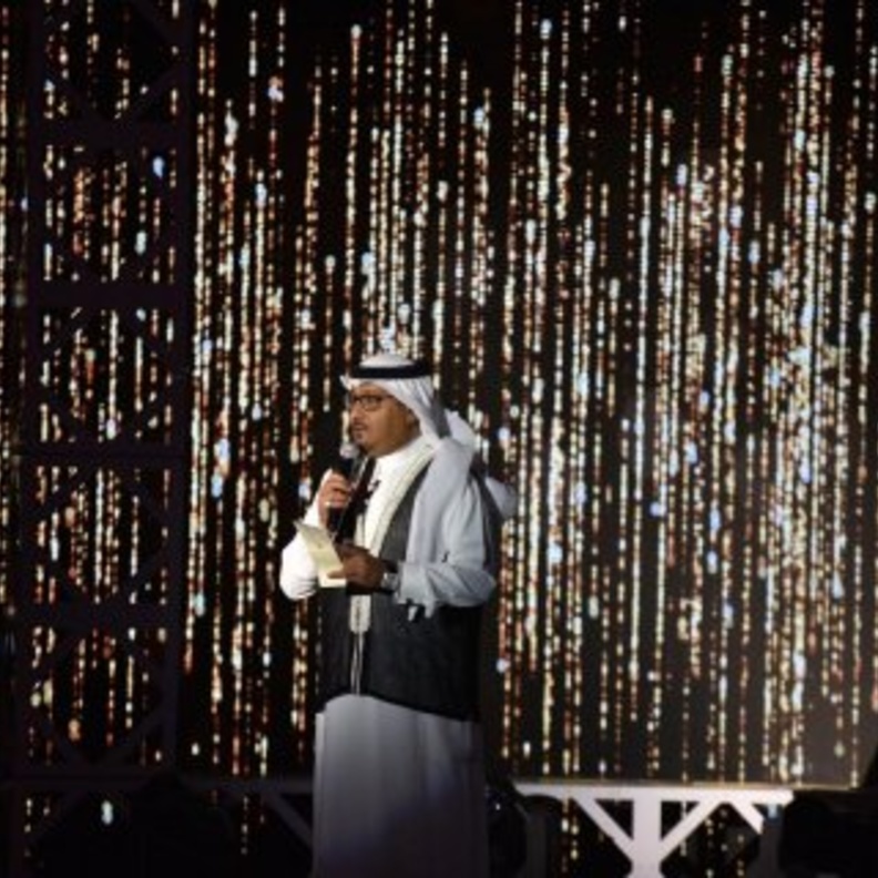 جانب من الأمسية الشعرية