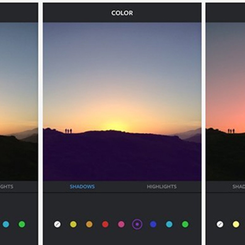 COLOR و FADE .. أدوارت جديدة لتعديل الصور في إنستغرام