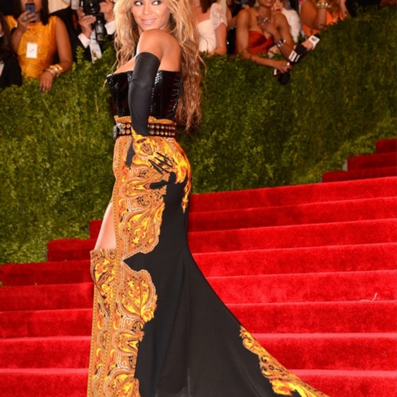 In Givenchy at The Met Gala 2013