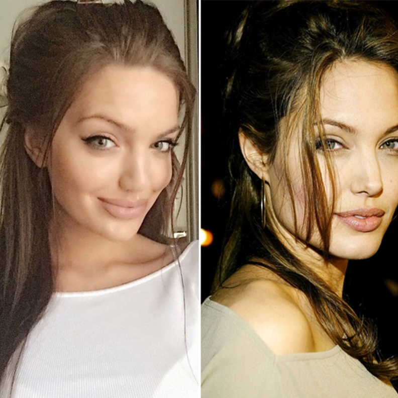 تشلسي وأنجلينا جولي الأصل والصورة