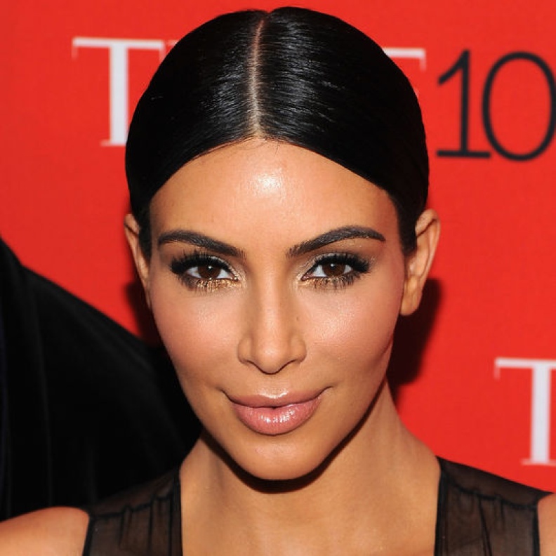 Kim Kardashian at the 2015 Time 100 Gala