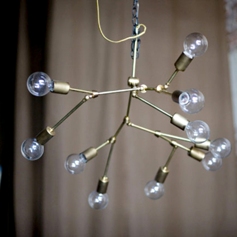 الإنارة النحاسية .. آخر صيحات الديكور