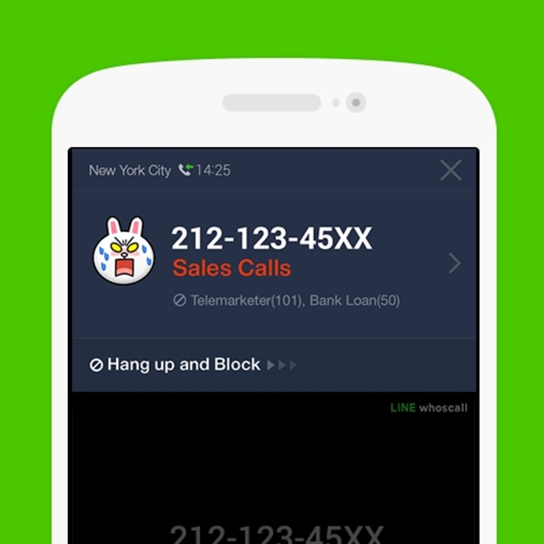 LINE whoscall: تطبيق لمعرفة هوية المتصل وحظر الأرقام المزعجة