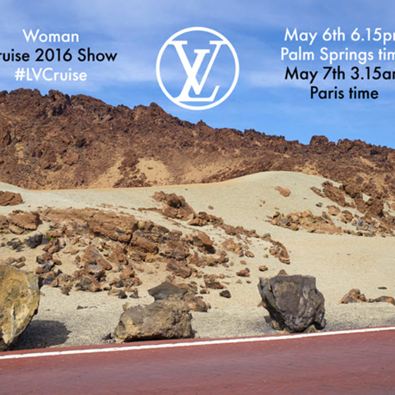 بث مباشر لعرض لويس فويتون Louis Vuitton لمجموعة كروز 2016