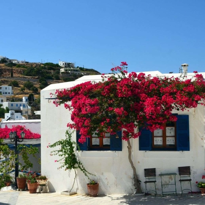 Lefkes واحدة من أجمل قرى مقاطعة كيكلادس