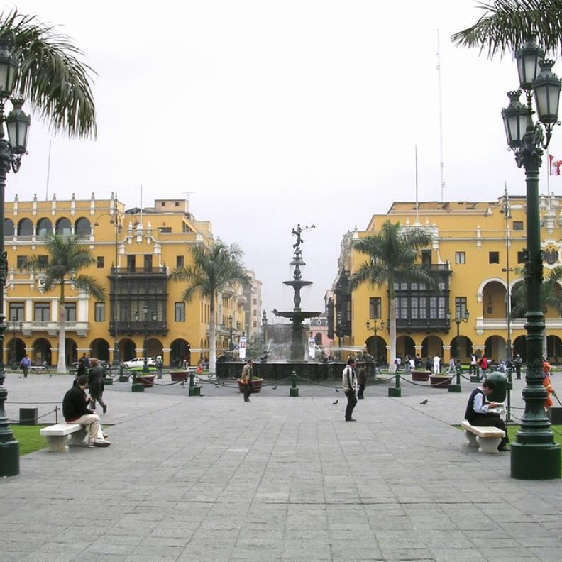 Lima Peru Square