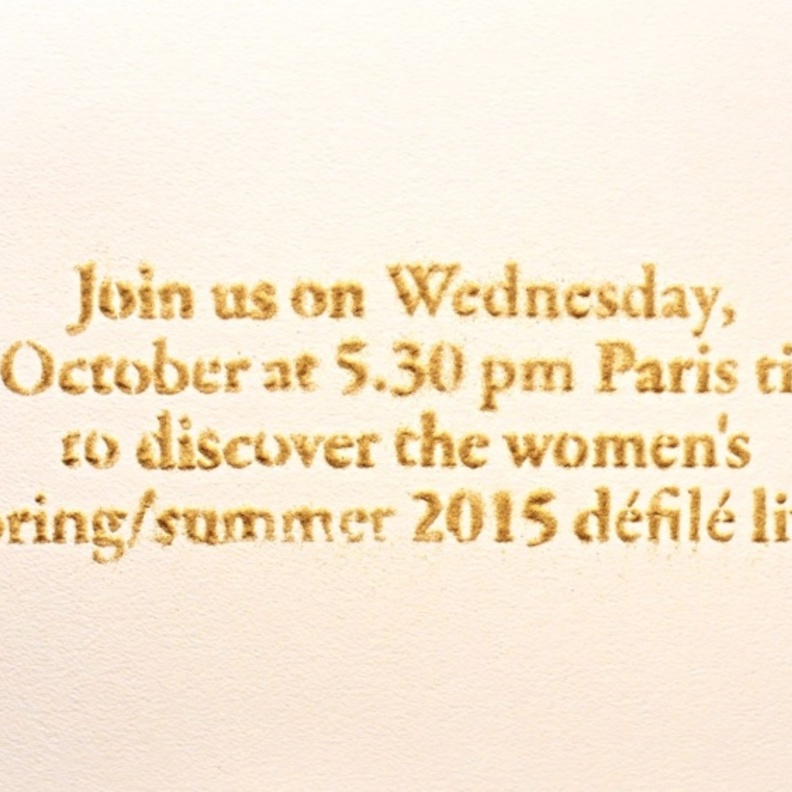 بث مباشر لعرض أزياء هيرمس Hermes لربيع وصيف 2015