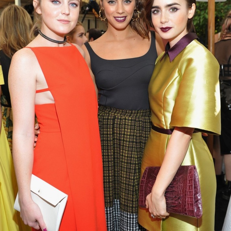 Lorraine Nicholson, Lorenza Izzo and Lily Collins