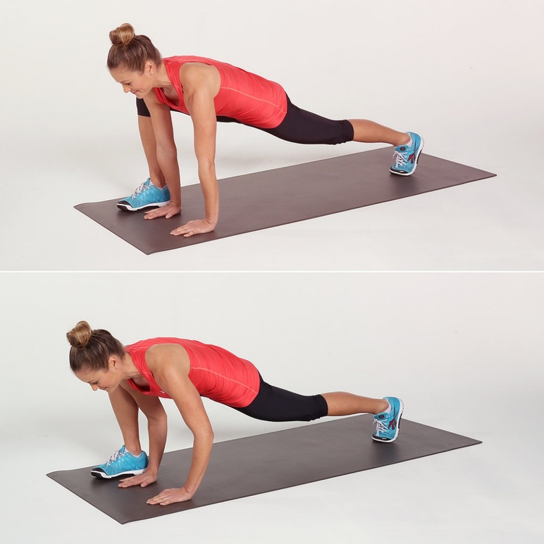 Lunge with Push-Up