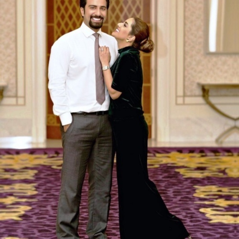 هيا عبدالسلام و فؤاد علي الثنائي الاجمل بين مشاهير الخليج 