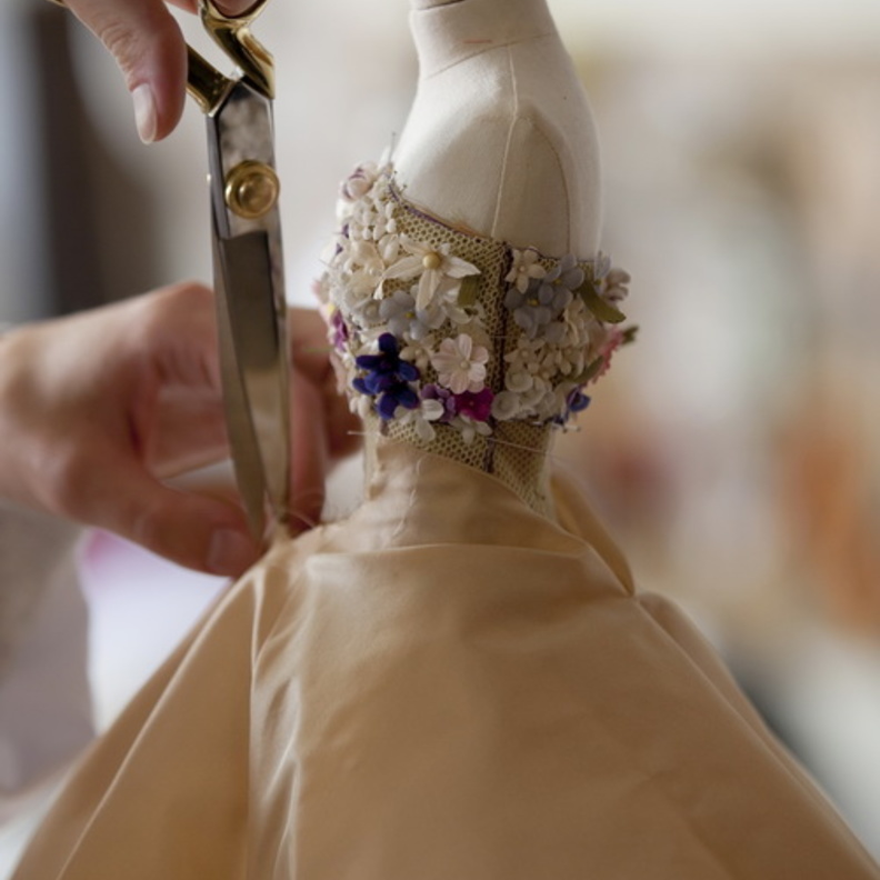 كواليس فستان 1949 Miss Dior