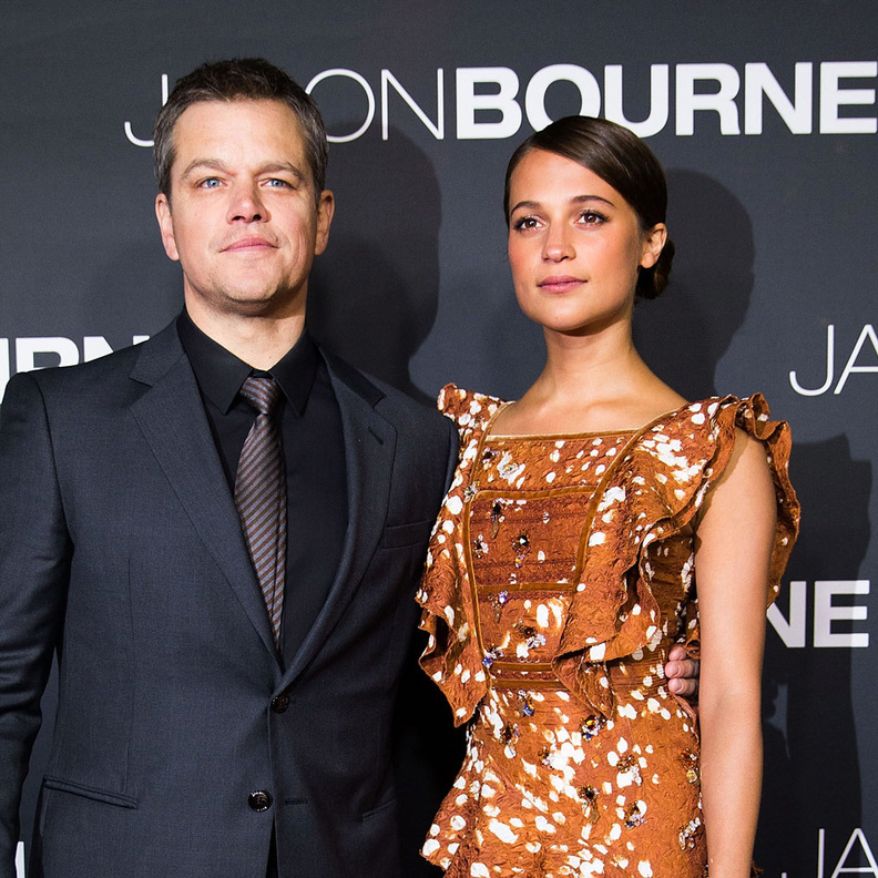 مات ديمون  يتورط مع أليسيا فيكاندير