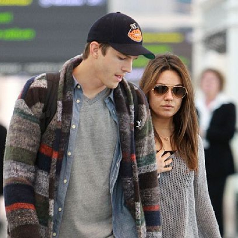 آشتون كوتشر وميلا كونيس...على طريق الزواج