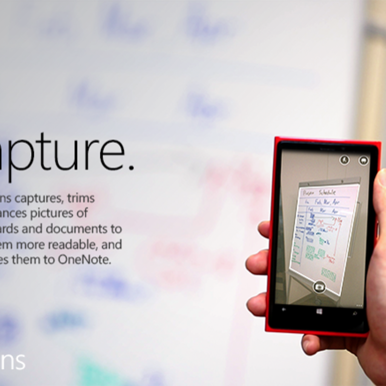 تطبيق Office Lens الجديد من مايكروسفت؟