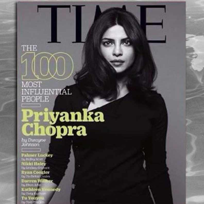 النجمة الهندية بريانكا تشوبرا في قائمة مجلة الـ Time