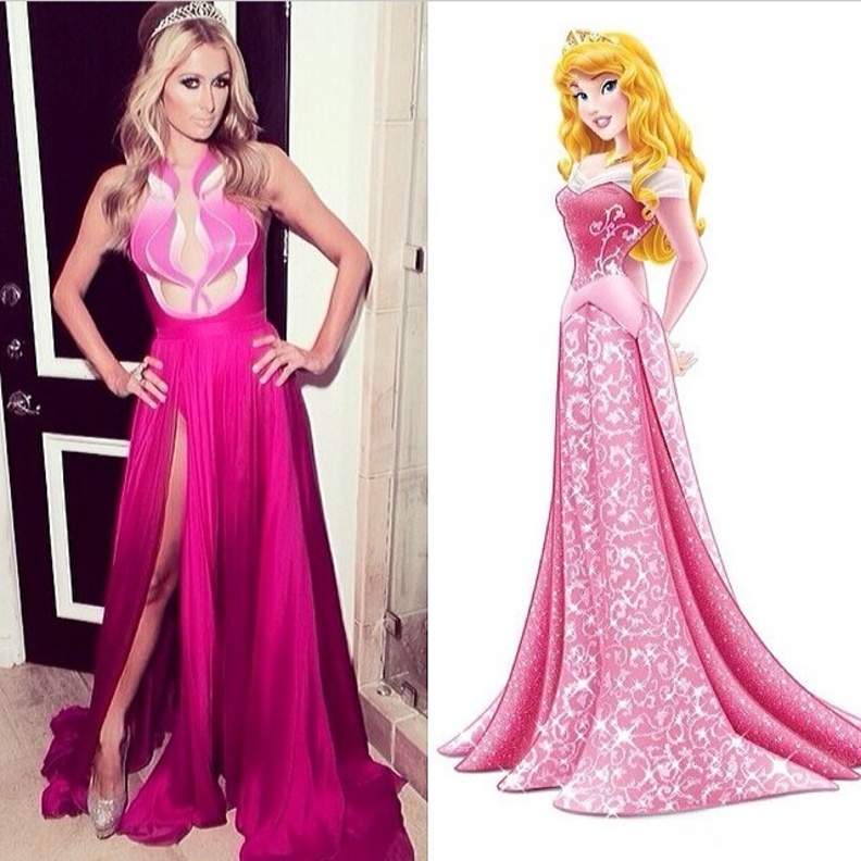 Paris Hilton or Sleeping Beauty