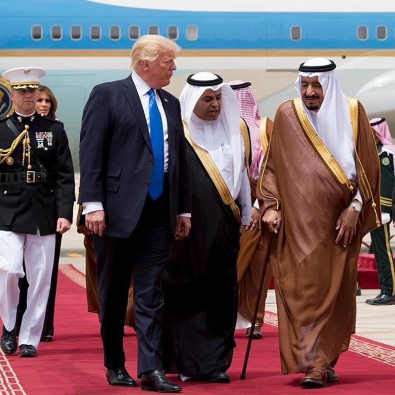 صور: زيارة الرئيس الأمريكي دونالد ترامب للسعودية مع زوجته ميلانيا