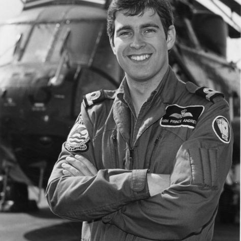 Prince Andrew in the Falklands