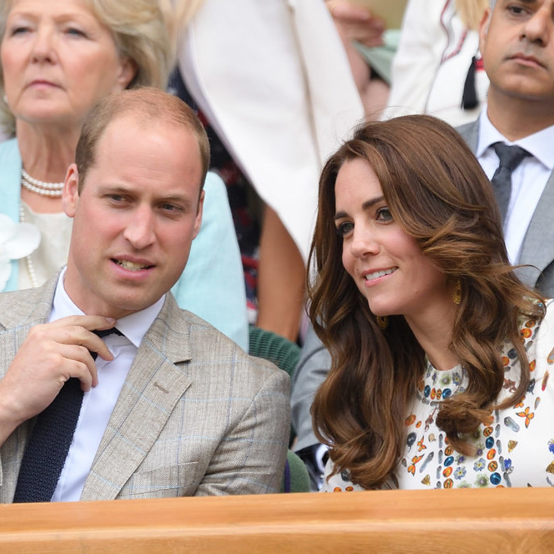 الامير وليام وكيت ميدلتون يشجعان أندي موراي في ويمبلدون 