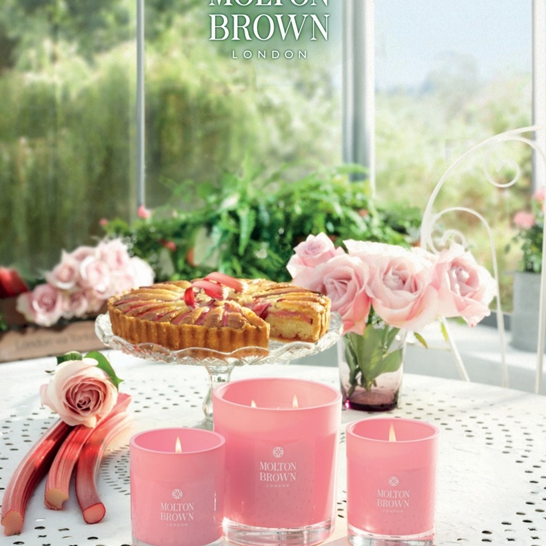 Rhubarb & Rose Campaign Visual