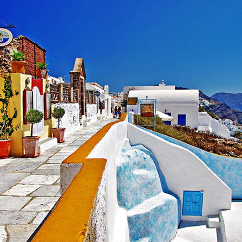 جزيرة سانتوريني Santorini