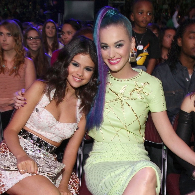 Selena Gomez and Katy Perry