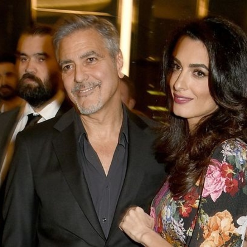 أمل وجورج كلوني